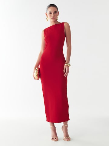 BWLDR Dress 'Shian' in Red: front