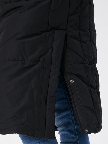 TOM TAILOR DENIM Winter Coat in Black