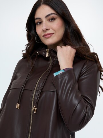 Veste mi-saison Fiorella Rubino en marron