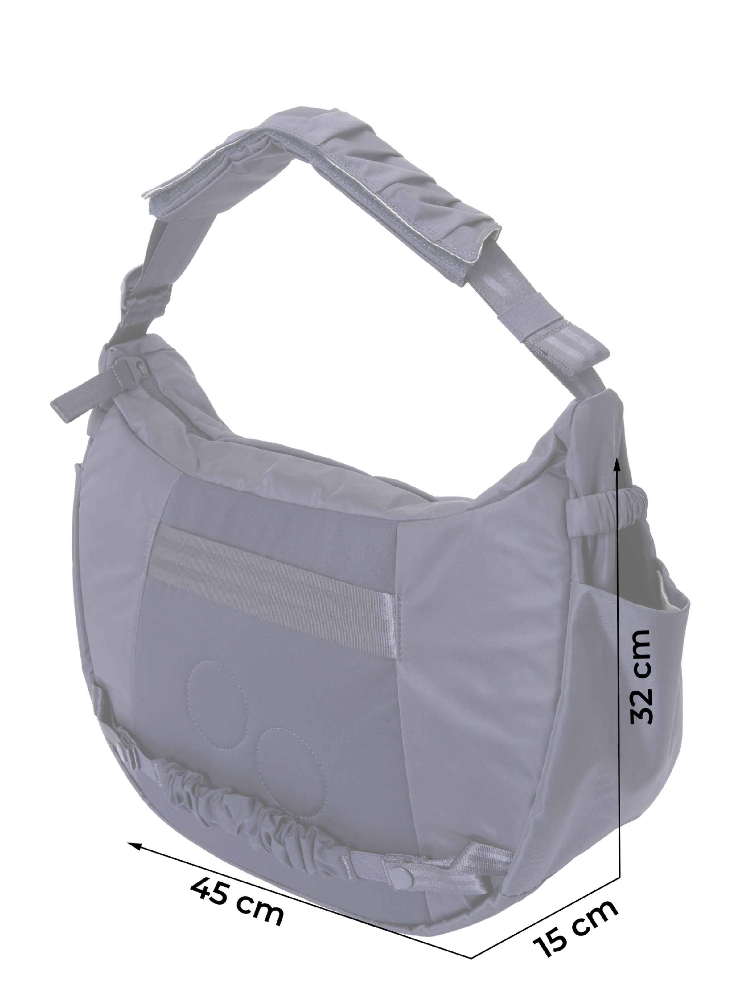 pinqponq Τσάντα ώμου 'KRUMM' σε μπλε