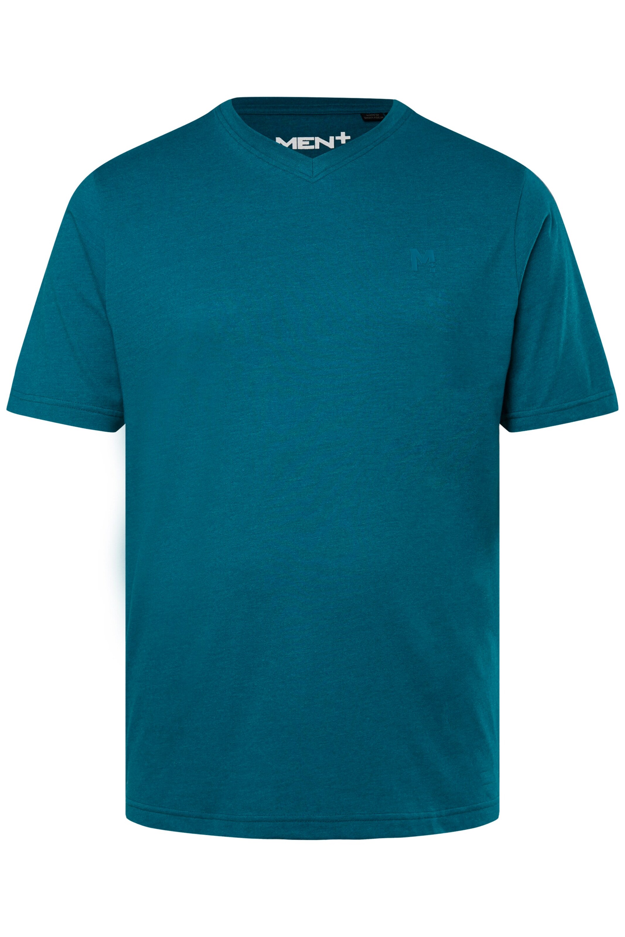 Men Plus T-Shirt in Blau: Vorderseite