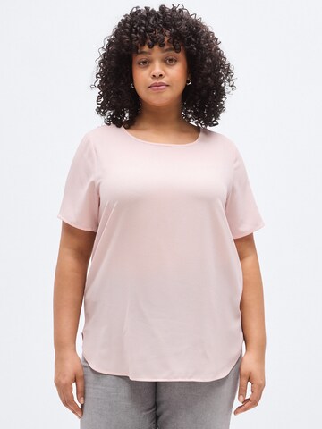 ONLY Carmakoma Blouse 'CARVica' in Pink: front