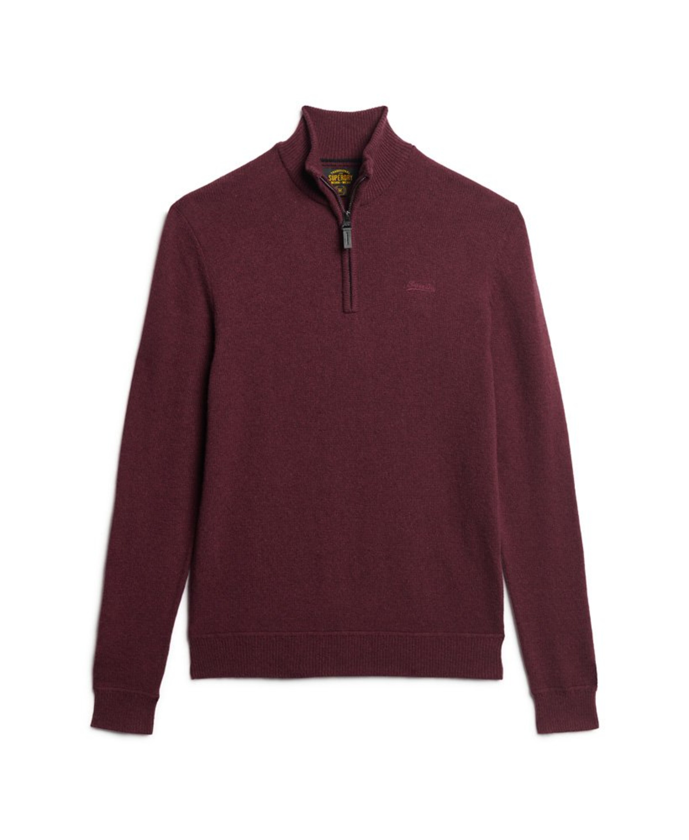 Superdry & Co Pullover 'Essential' in Rot: Vorderseite