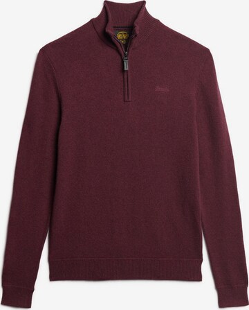 Superdry Sweater 'Essential' in Red: front
