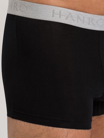 Hanro Boxer shorts 'Cotton Essentials' in Black