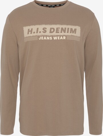 H.I.S Shirt in Beige: predná strana