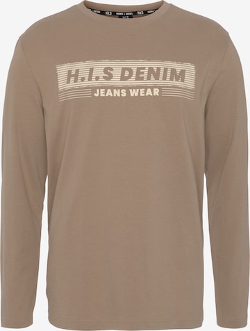 H.I.S Shirt in Beige: front