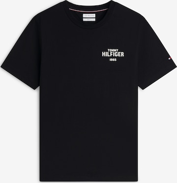 Tricou '1985' de la TOMMY HILFIGER pe negru: față