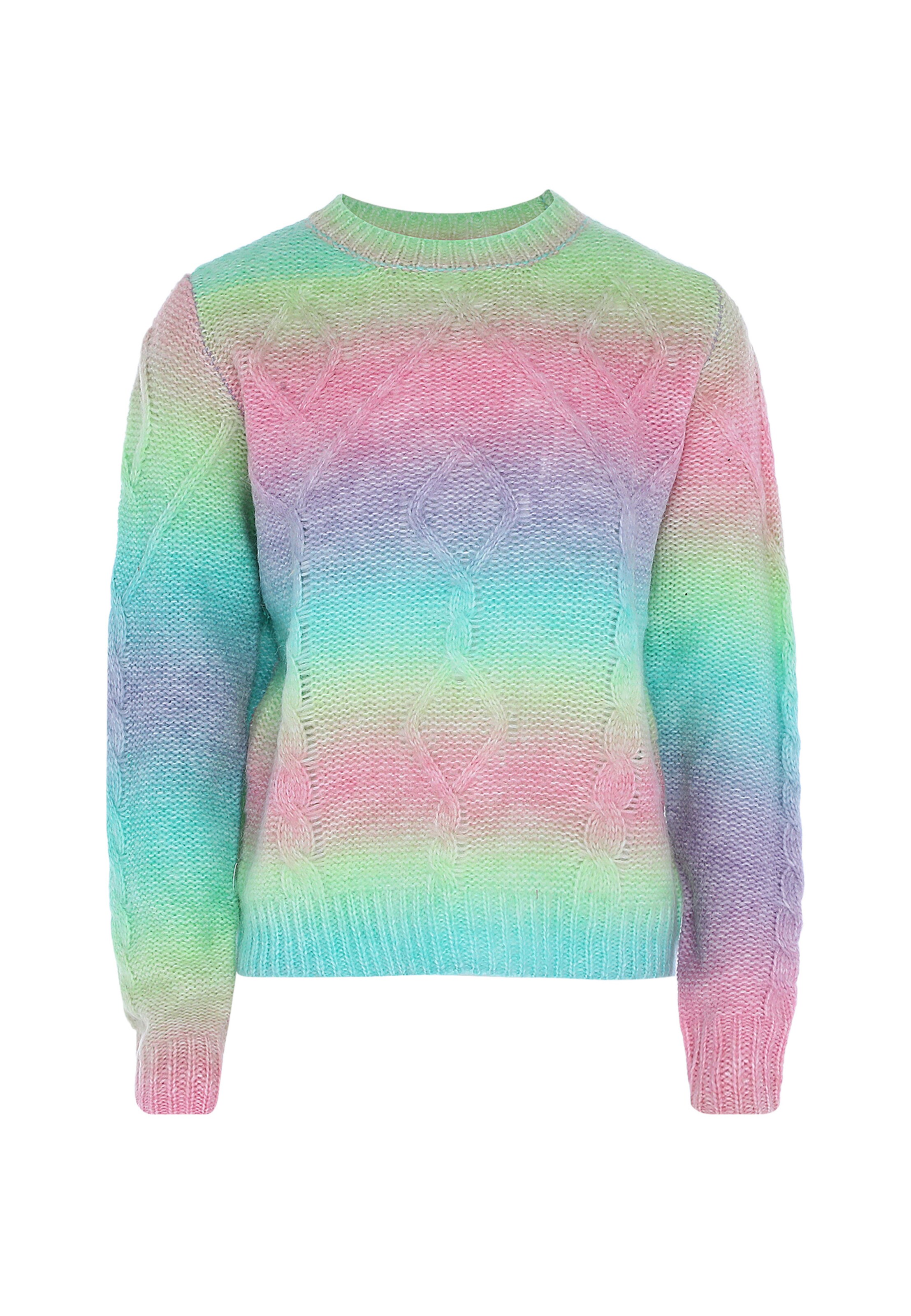 swirly Sweater in Mixed colours: front