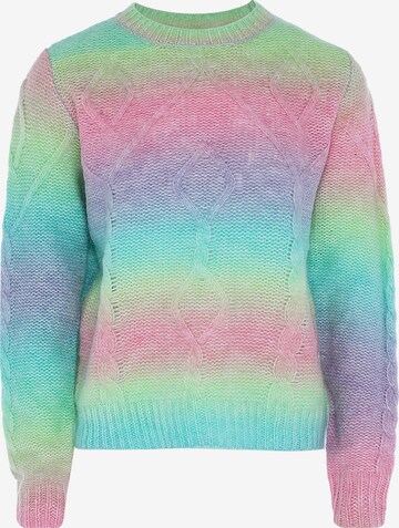 swirly Sweater in Mixed colors: front