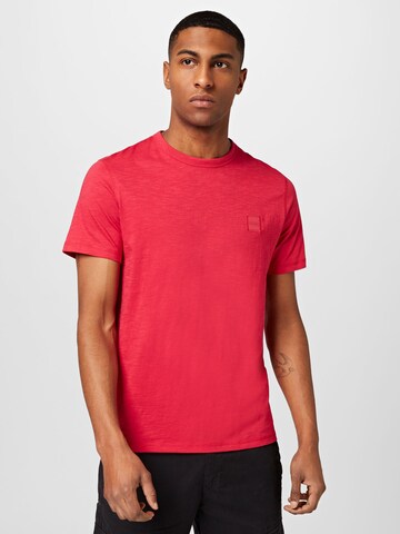 T-Shirt 'Tegood' BOSS en rose : devant