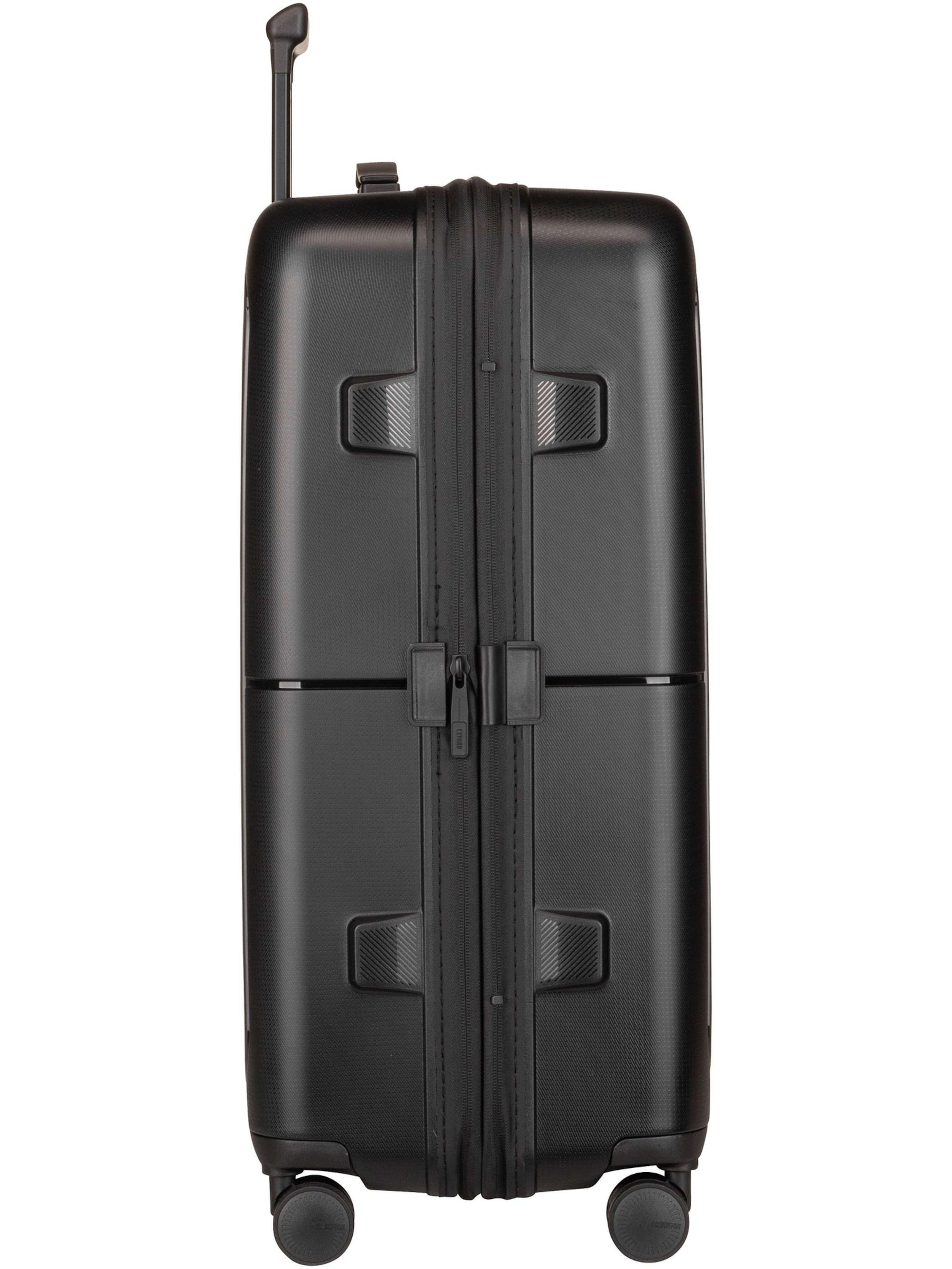 American Tourister Trolley ' Dashpop Spinner 67 EXP ' in Schwarz