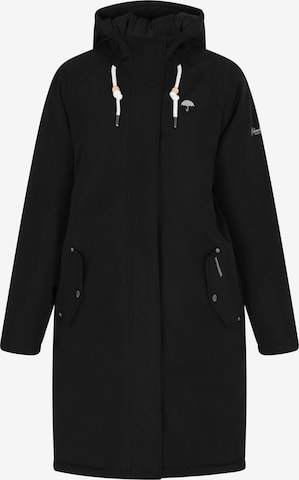 Schmuddelwedda - Parka de inverno em preto: frente