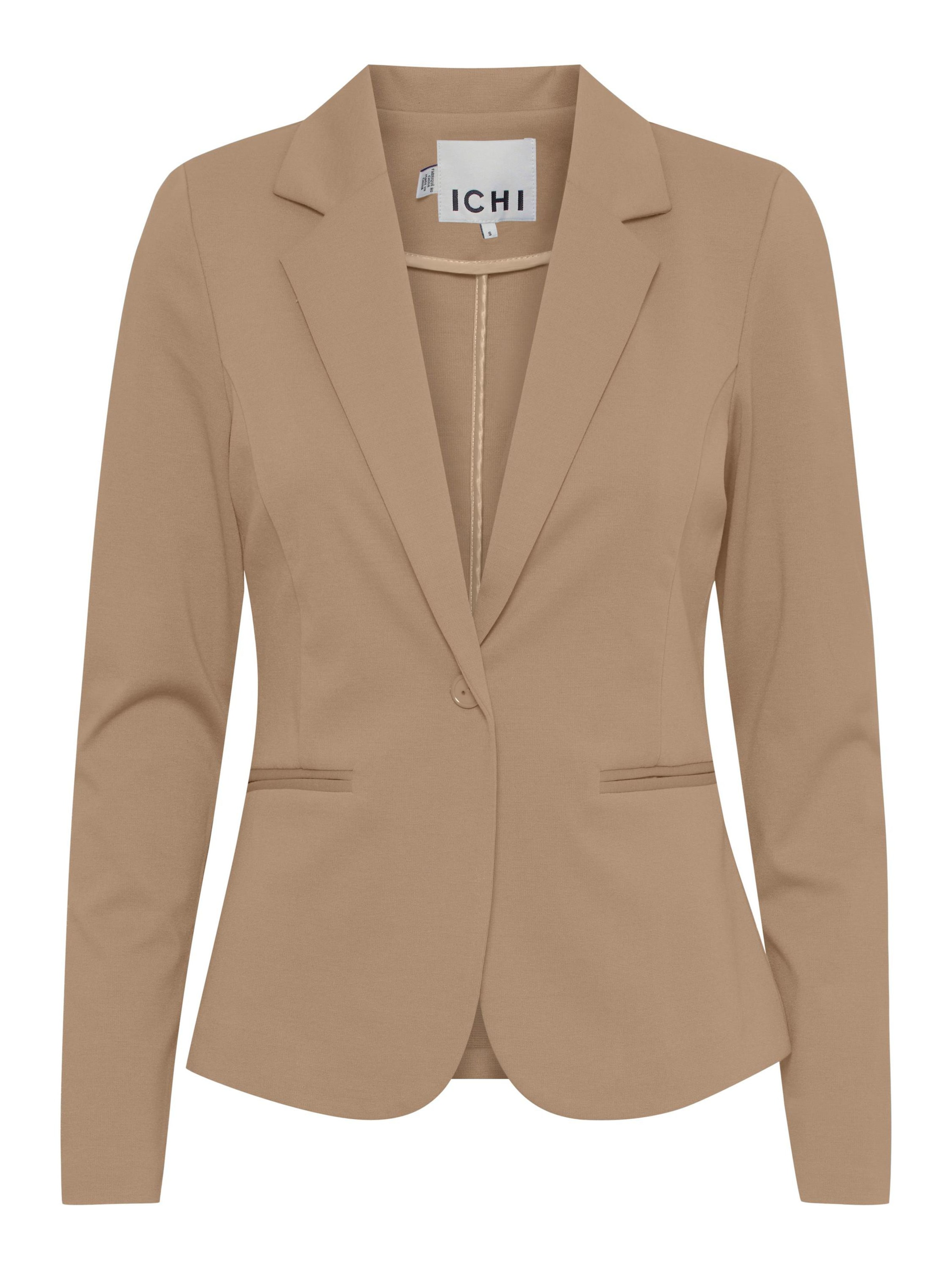 ICHI Blazer 'KATE' i beige: forside