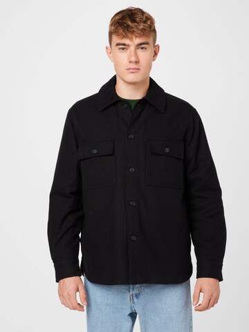 WEEKDAYPrijelazna jakna 'Chris' - crna boja: prednji dio