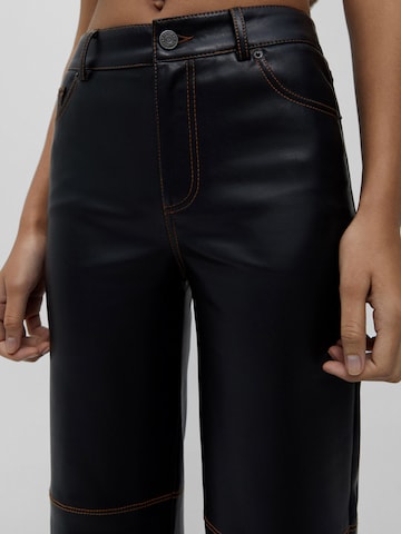 Regular Pantalon Pull&Bear en noir