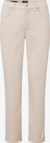 NYDJ Regular Jeans 'Margot Girlfriend' in Beige: front