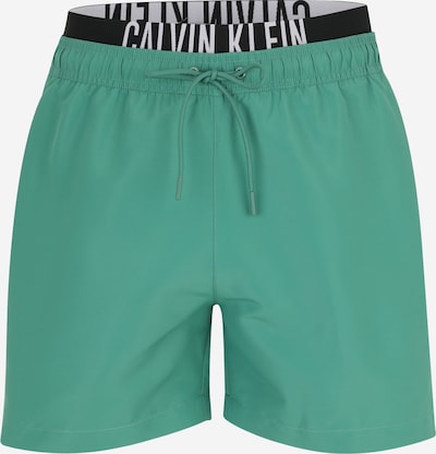 Maudymosi trumpikės 'Intense Power' iš Calvin Klein Swimwear, spalva – smaragdinė spalva / juoda / balta, Prekių apžvalga