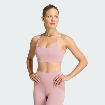 Bustier Soutien-gorge de sport 'All Me' ADIDAS PERFORMANCE en violet : devant