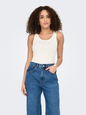 JDY - Top en blanco: frente