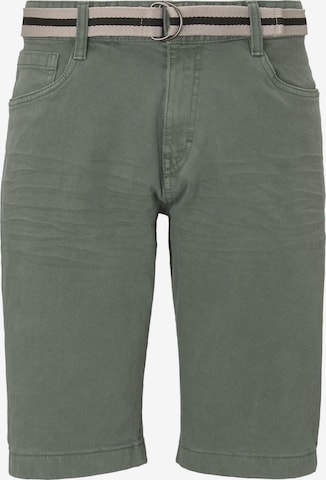 TOM TAILOR Regular Jeans 'Josh' in Groen: voorkant