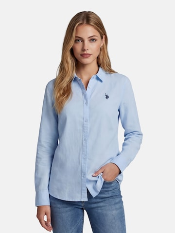 Chemisier U.S. POLO ASSN. en bleu : devant