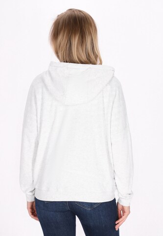 Schmuddelwedda - Sudadera con cremallera en blanco