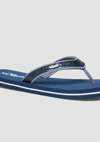 s.Oliver Sandal in Blue