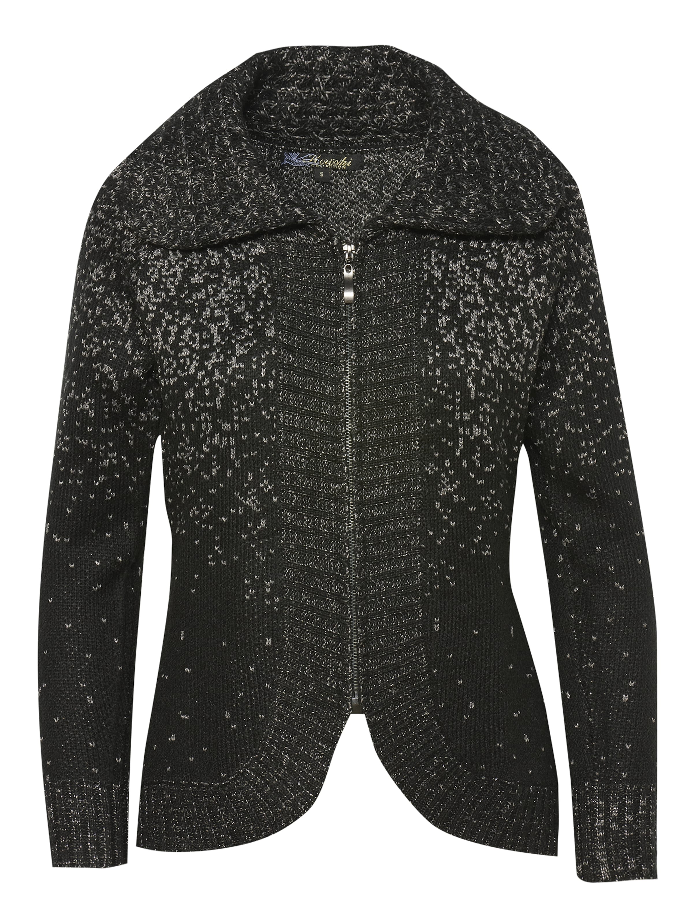 KOROSHI Cardigan i sort: forside