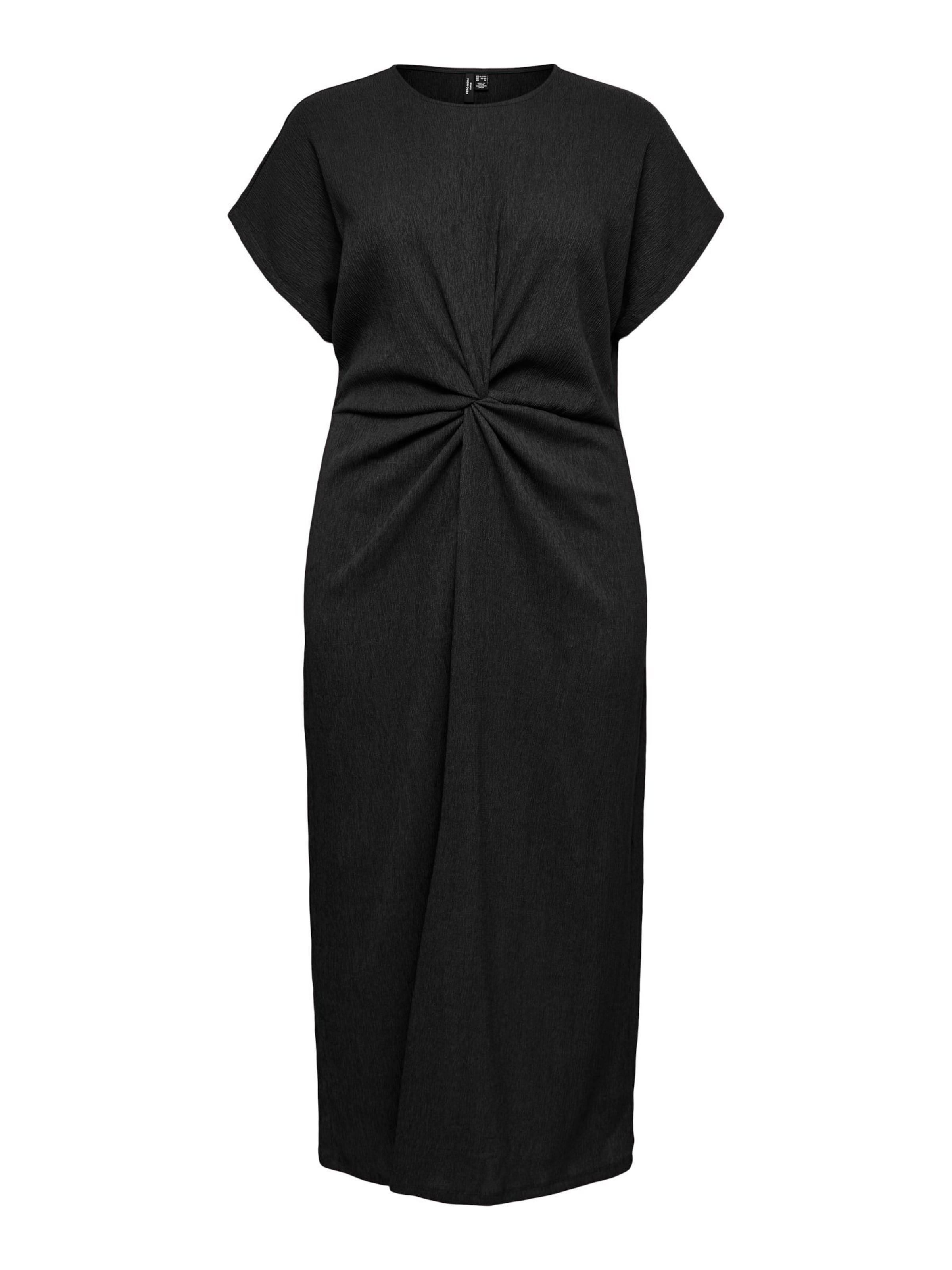 Vero Moda Curve - Vestido 'VMCAmanda' en negro: frente