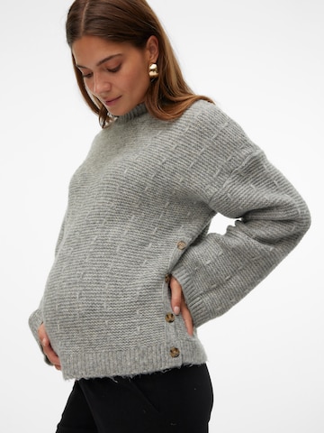 MAMALICIOUS Trui in Grijs: voorkant