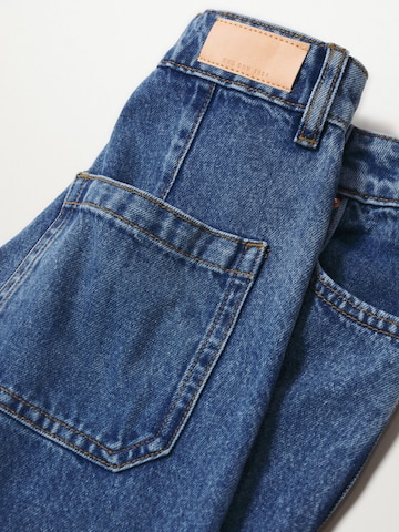 MANGO Wide Leg Jeans 'Carol' i blå