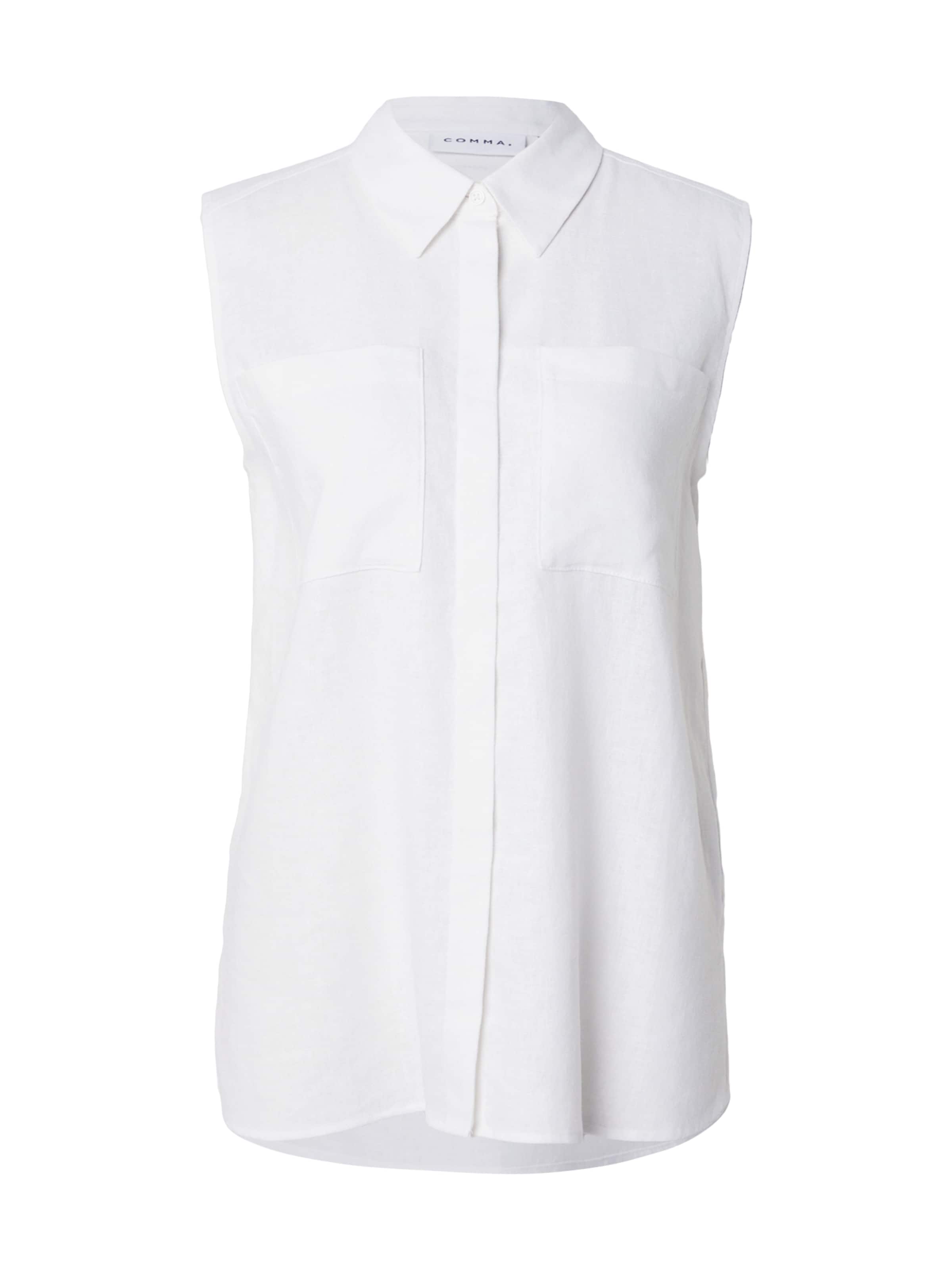 COMMA Blouse in White: front