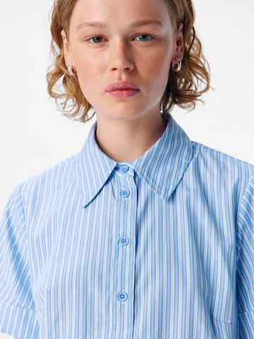 OBJECT Blousejurk 'OBJIngeborg' in Blauw