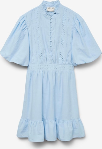 VERO MODA - Vestido camisero 'VMClover' en azul: frente