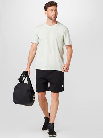 ADIDAS SPORTSWEAR - Camisa funcionais 'Aeroready Designed To Move' em verde