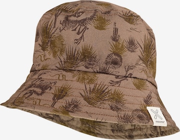 MAXIMO Hat in Brown: front