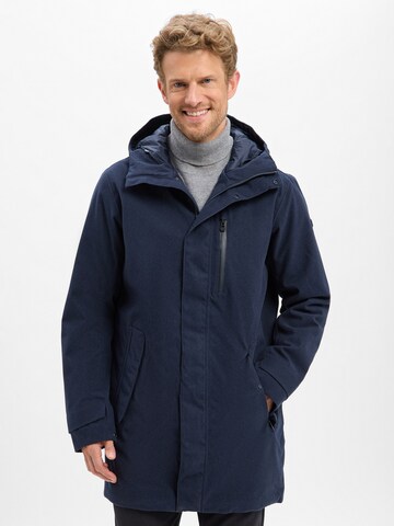 HELLY HANSEN Tussenparka 'Frogner' in Blauw: voorkant
