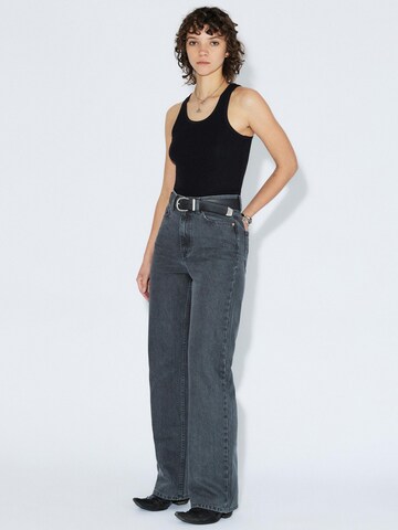 Dr. Denim Regular Jeans 'Echo High Straight - Jeans'‌ in Grau