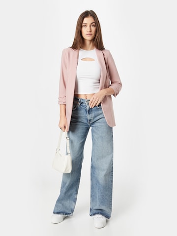 PIECES - Blazer 'Pcbosella' em rosa