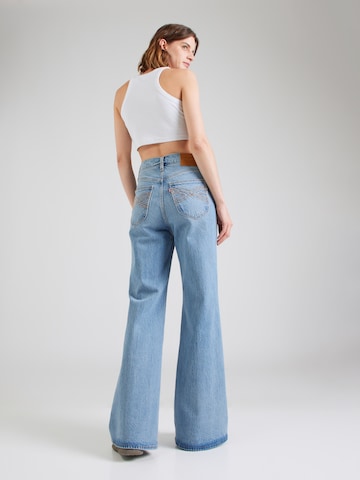 LEVI'S ® Flared Farmer 'RIBCAGE BELLS WESTERN' - kék