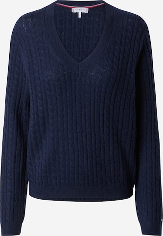 TOMMY HILFIGER Trui in Blauw: voorkant