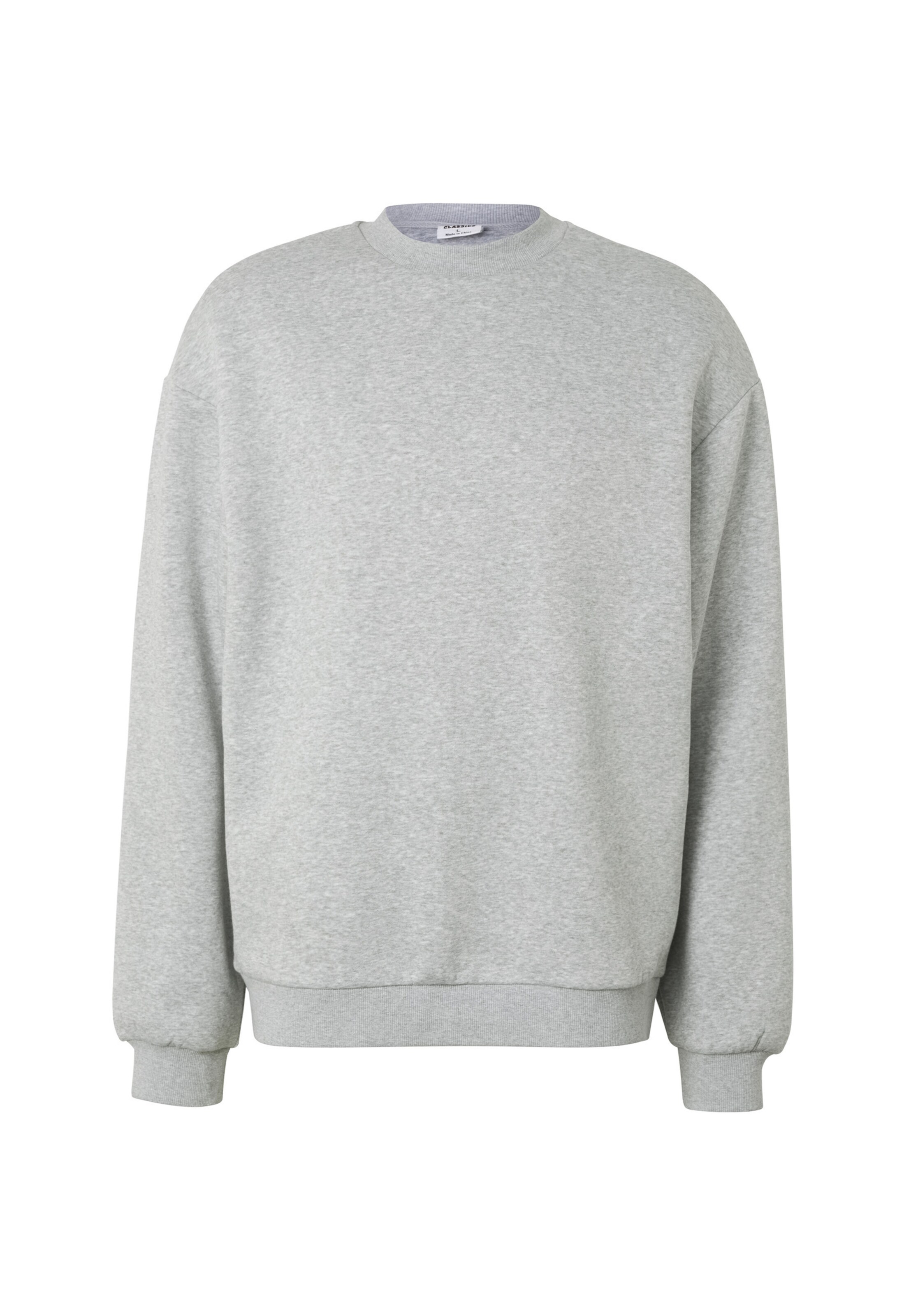 Urban Classics Sweatshirt in Grau: Vorderseite