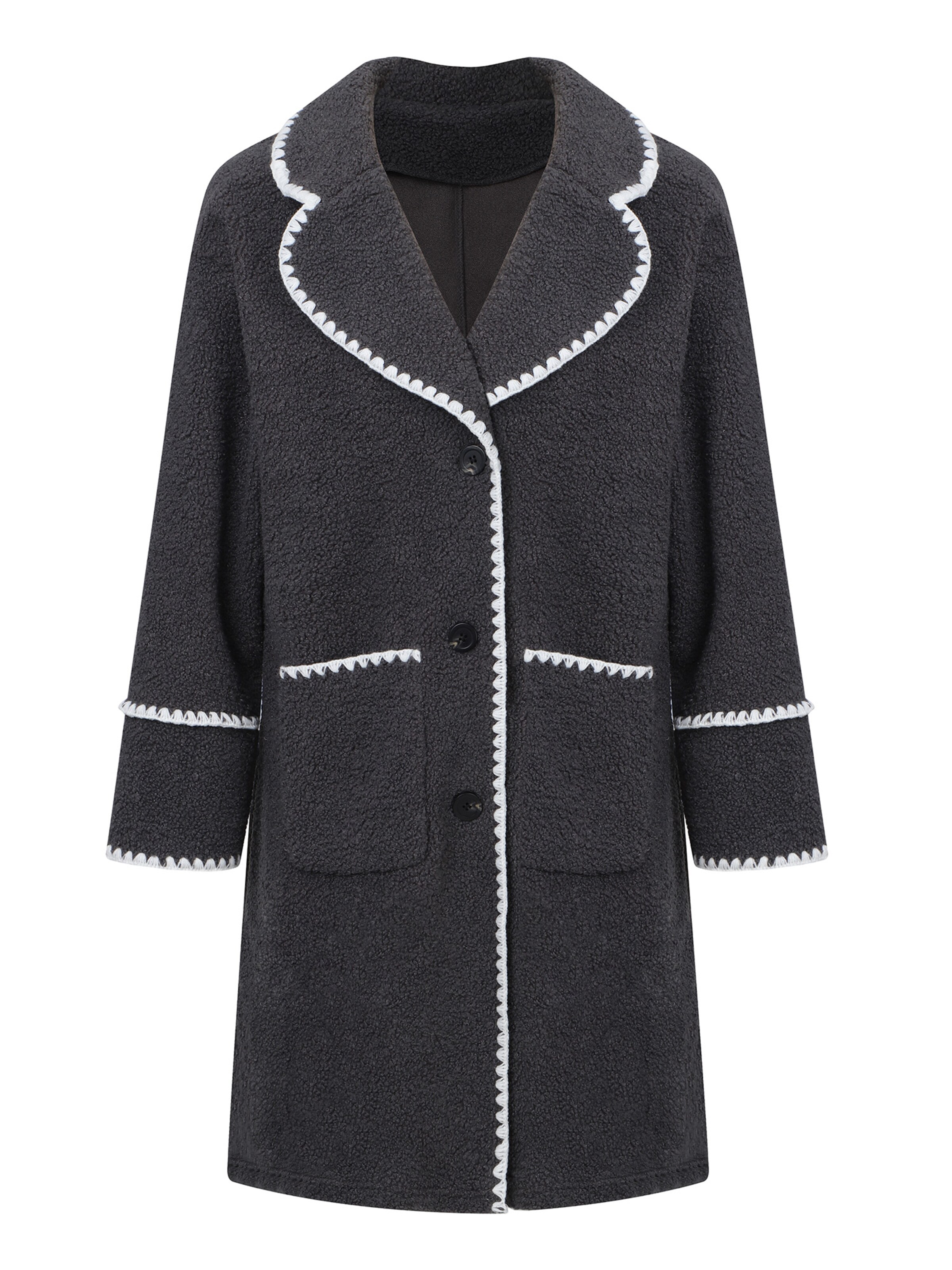 LapaPlus Wintermantel in Grijs