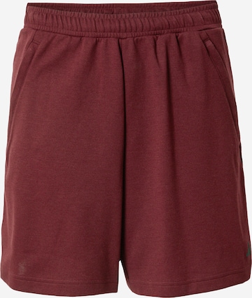 ADIDAS PERFORMANCE Regular Sportshorts in Rot: predná strana