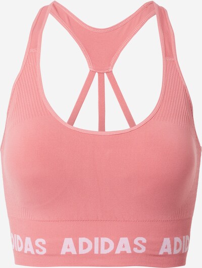 ADIDAS PERFORMANCE Sport-BH in rosa / weiß, Produktansicht