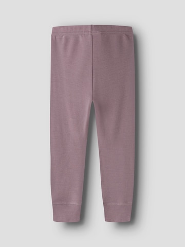 NAME IT Normalny krój Legginsy w kolorze fioletowy