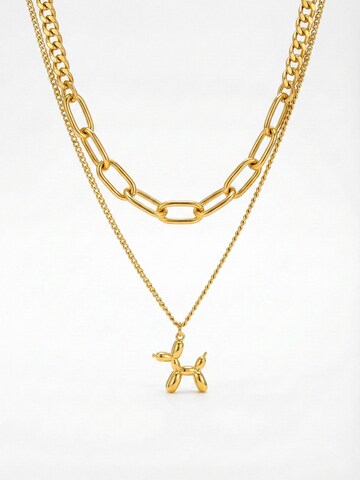 Nemomatheo Necklace 'Ballonhund' in Gold: front