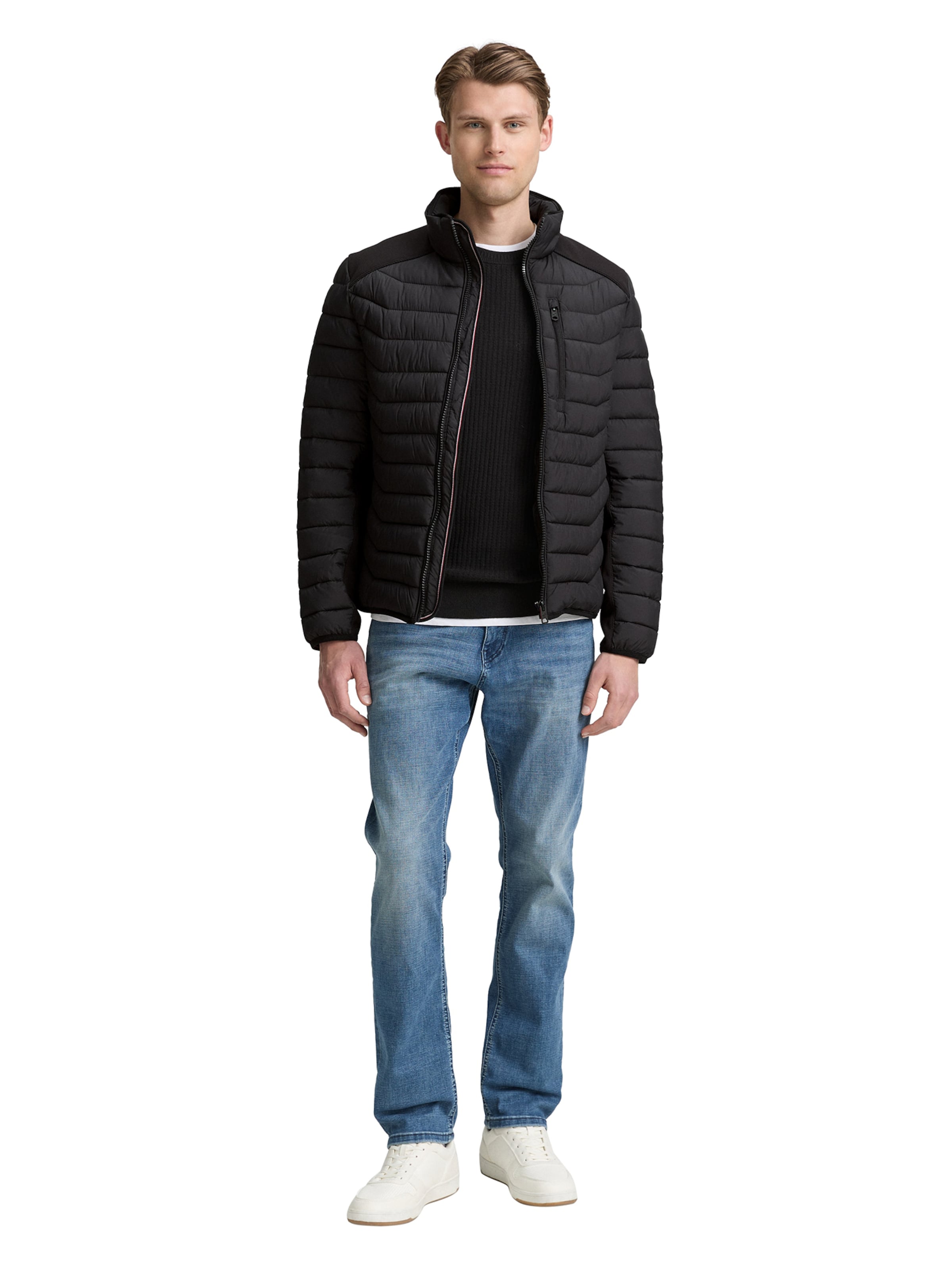 TOM TAILOR Jacke in Schwarz