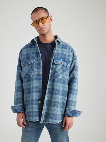 Veste mi-saison SCOTCH & SODA en bleu : devant
